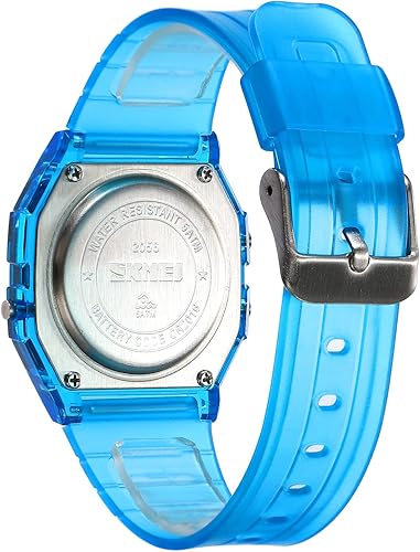 Miniatura 7 de FANMIS Reloj digital deportivo multifuncional para hombre y mujer, resistente al agua, LED, electrónico, tácticas militares, cronómetro