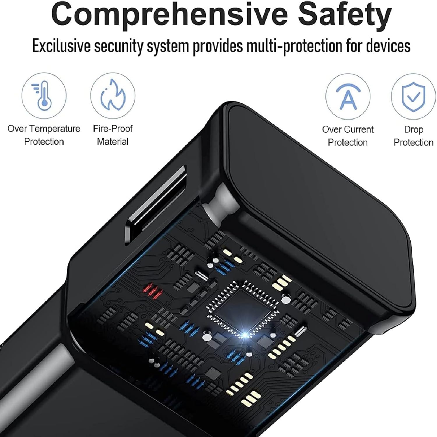 A15 A16 A55 A25 A35 A05 C55 Type C Charger Fast Charging Type C Cable 6FT USB Wall Charger Block Android Phone Charger for Samsung Galaxy S10/S10+/S20/S20/S21/S22+/S23/S24/S25/Plus/Ultra/FE,Note 10/20