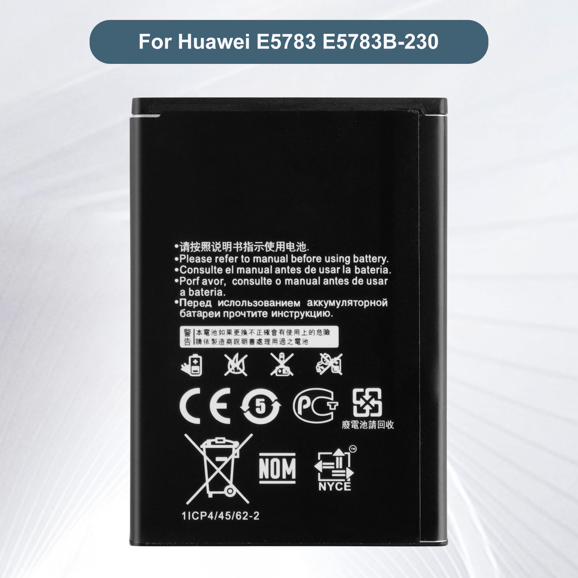 Zapasowy akumulator HB624666RDW kompatybilny z Huawei E5783 E5783B-230 WiFi Hotspot router akumulator z narzędziami