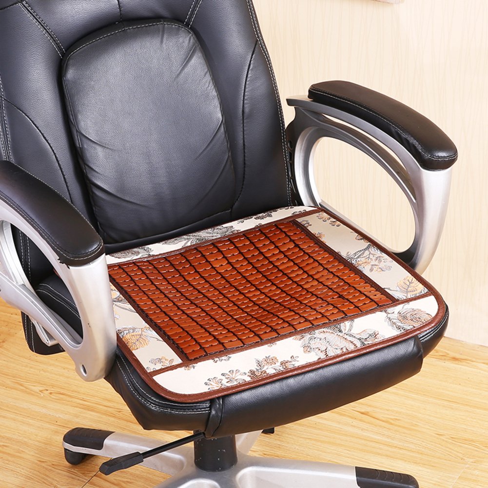 Chaise d'ordinateur de bureau coussins bambou summer 60x60cm