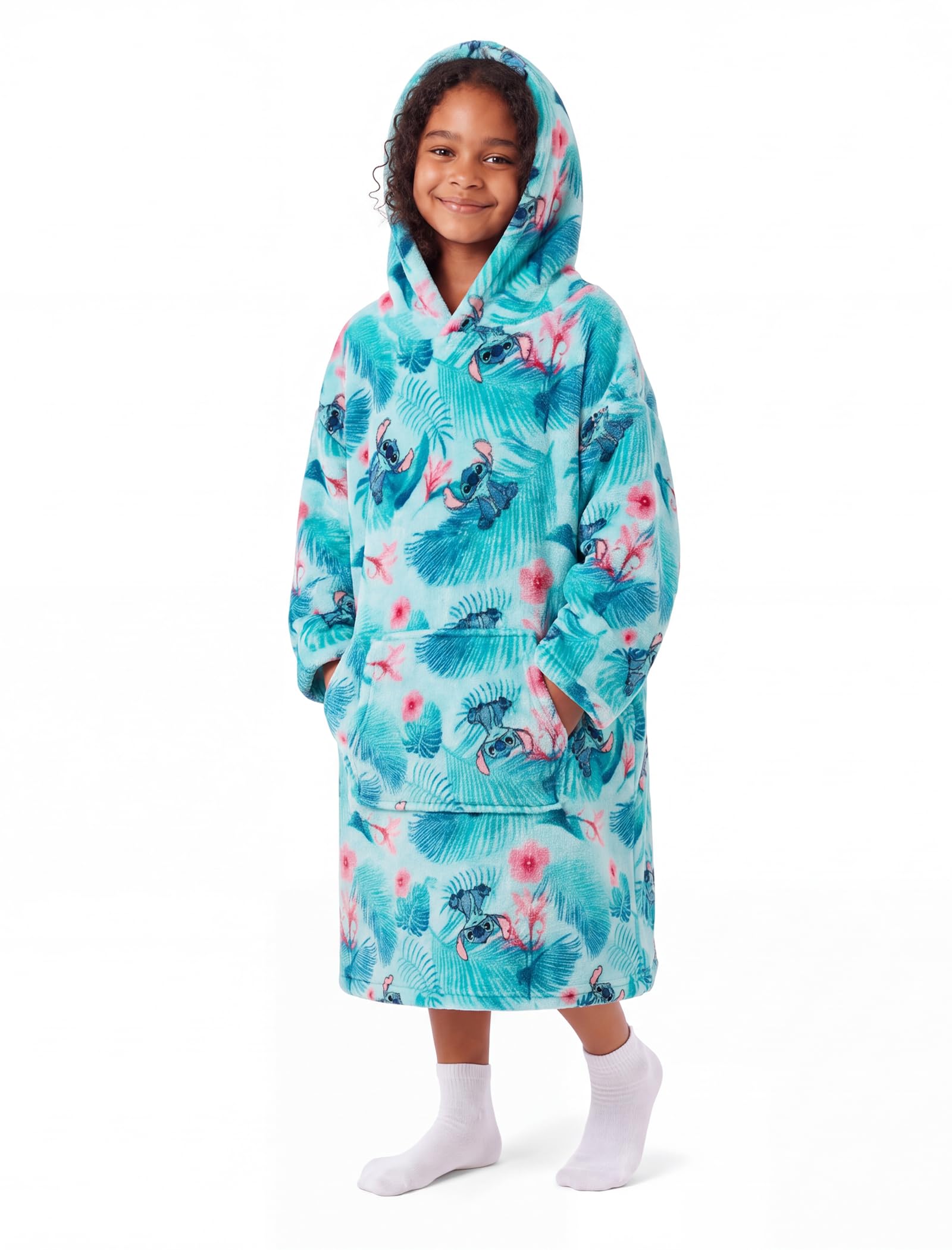 Jay Franco Children's Disney Lilo & Stitch Throw Blanket, Multi, 61x81 — image 1