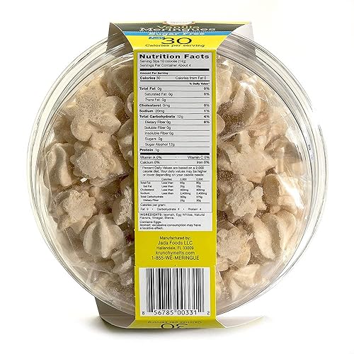 Miniatura 6 de Krunchy Melts  Merengues sin azúcar  sabor a chocolate  2 Oz tina