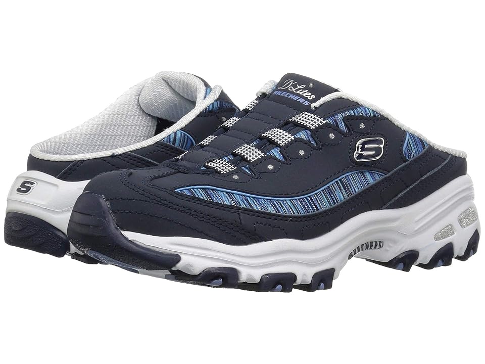 

SKECHERS D'Lites Sneaker Clog (Navy/Blue) Women's Shoes