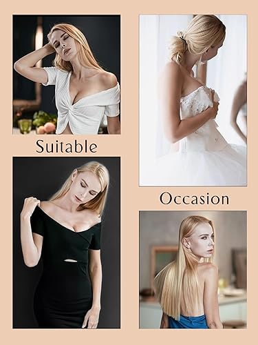 Miniatura 6 de Brasier push-up adhesivo sin tirantes, sin espalda, 2 pares, brasier invisible