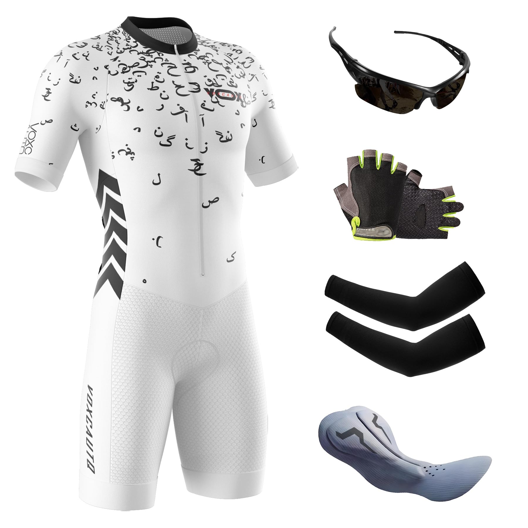 Tuta da Triathlon a Maniche Corte da Uomo,da 3 Tasche，Abbigliamento Ciclismo monopezzo MTB Body Trisuit Cycling Skinsuit,2024Nuovi Tuta da triathlon da uomo