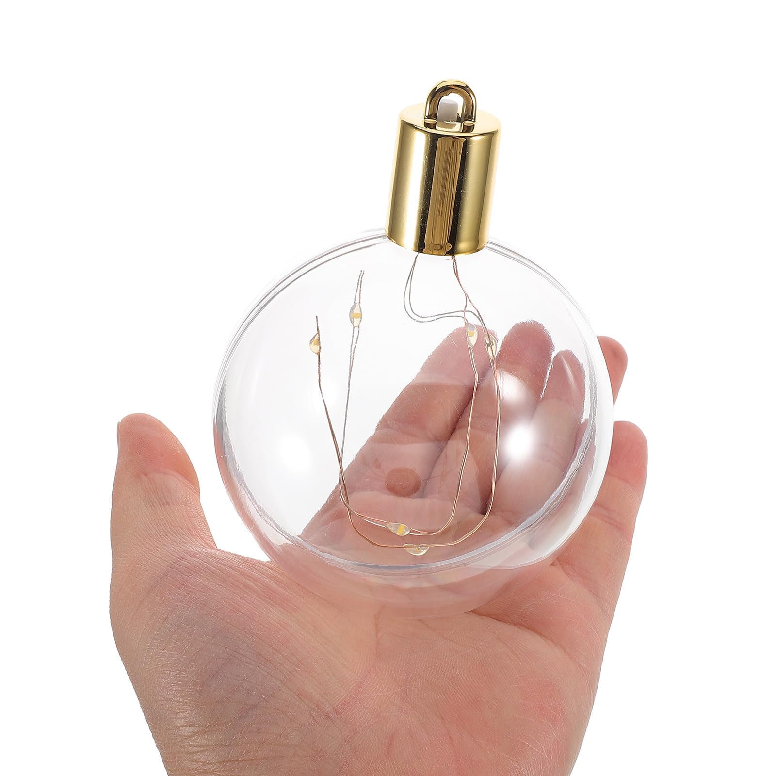 Toyvian 5 Juegos Adorno Colgante LED de Sublimación Navideña para Árbol,