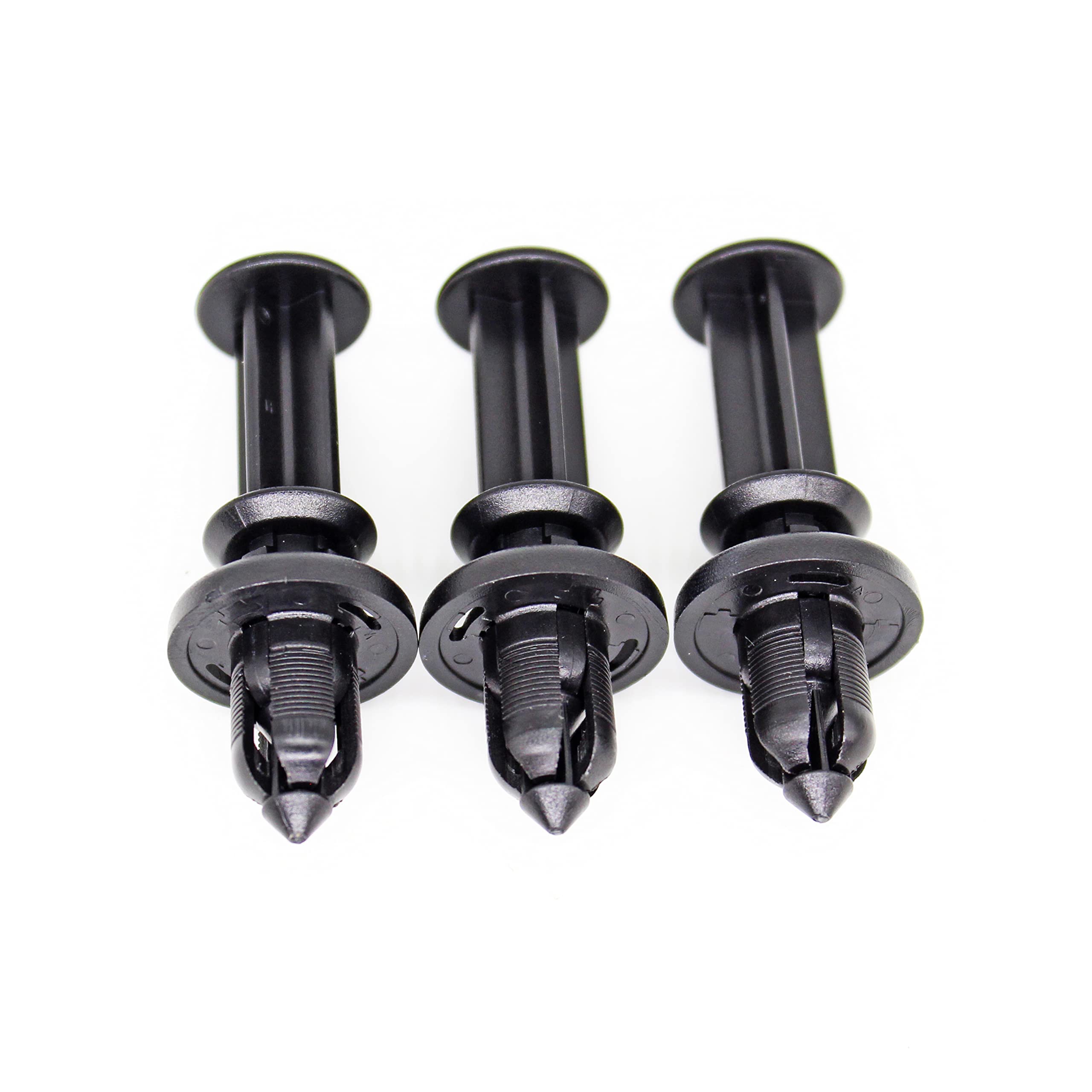 DZMZL Front Bumper-Bumper Cover Clip 91503-SHJ-A01 Set of 5 Fits for Honda Odyssey 2005 2006 2007 2008 2009 2010 Black Nylon