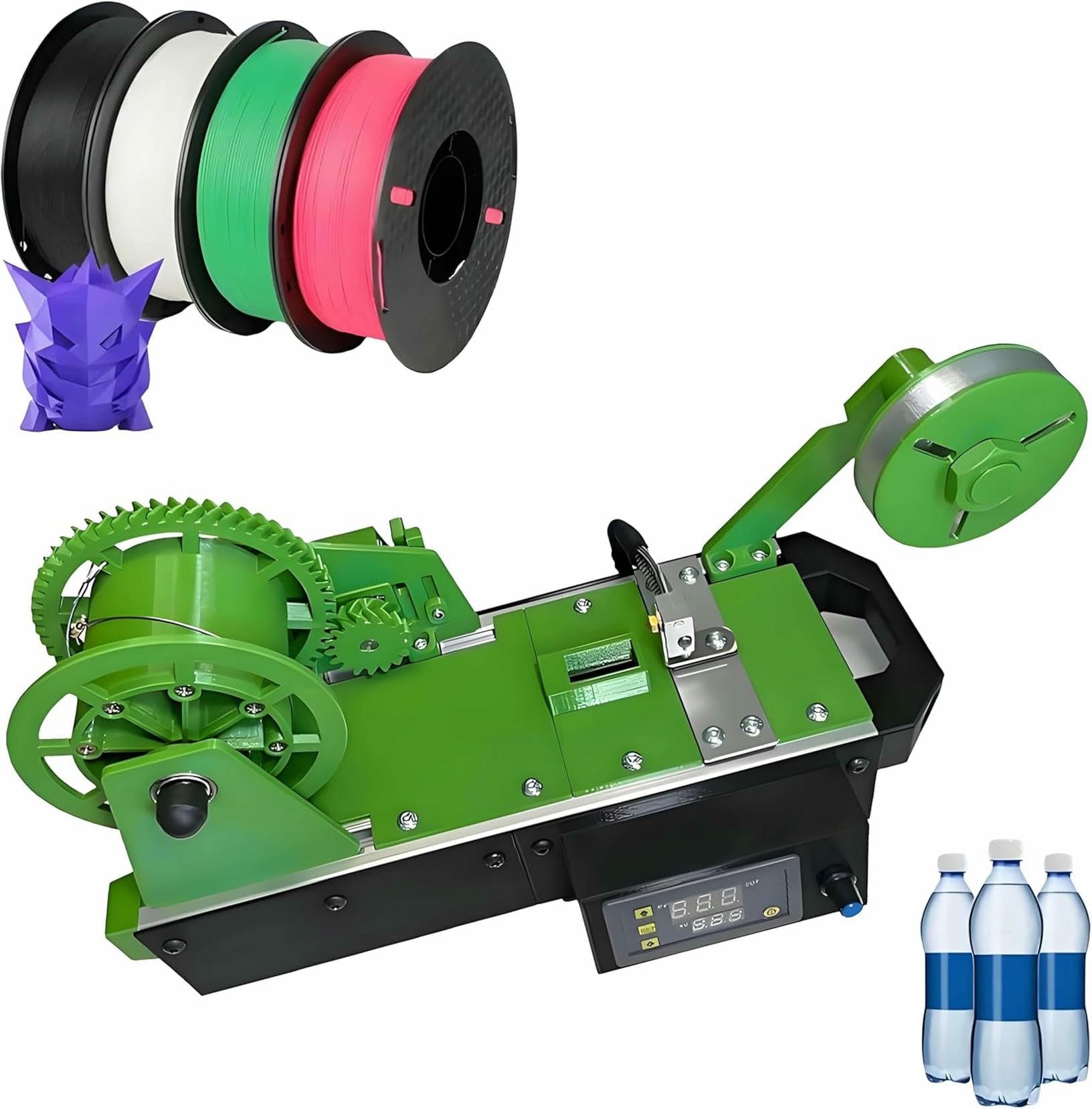 Filament 3D cher ? Recyclez vos bouteilles en plastique avec cette machine thermique de bureau