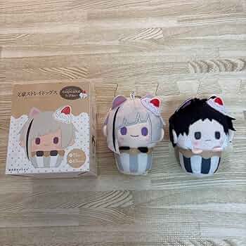 文豪ストレイドッグス　くじ引き堂　芥川龍之介　中島敦　ぬいぐるみ　たぴぬい TVアニメ『文豪ストレイドッグス』のぬいぐるみが当たる