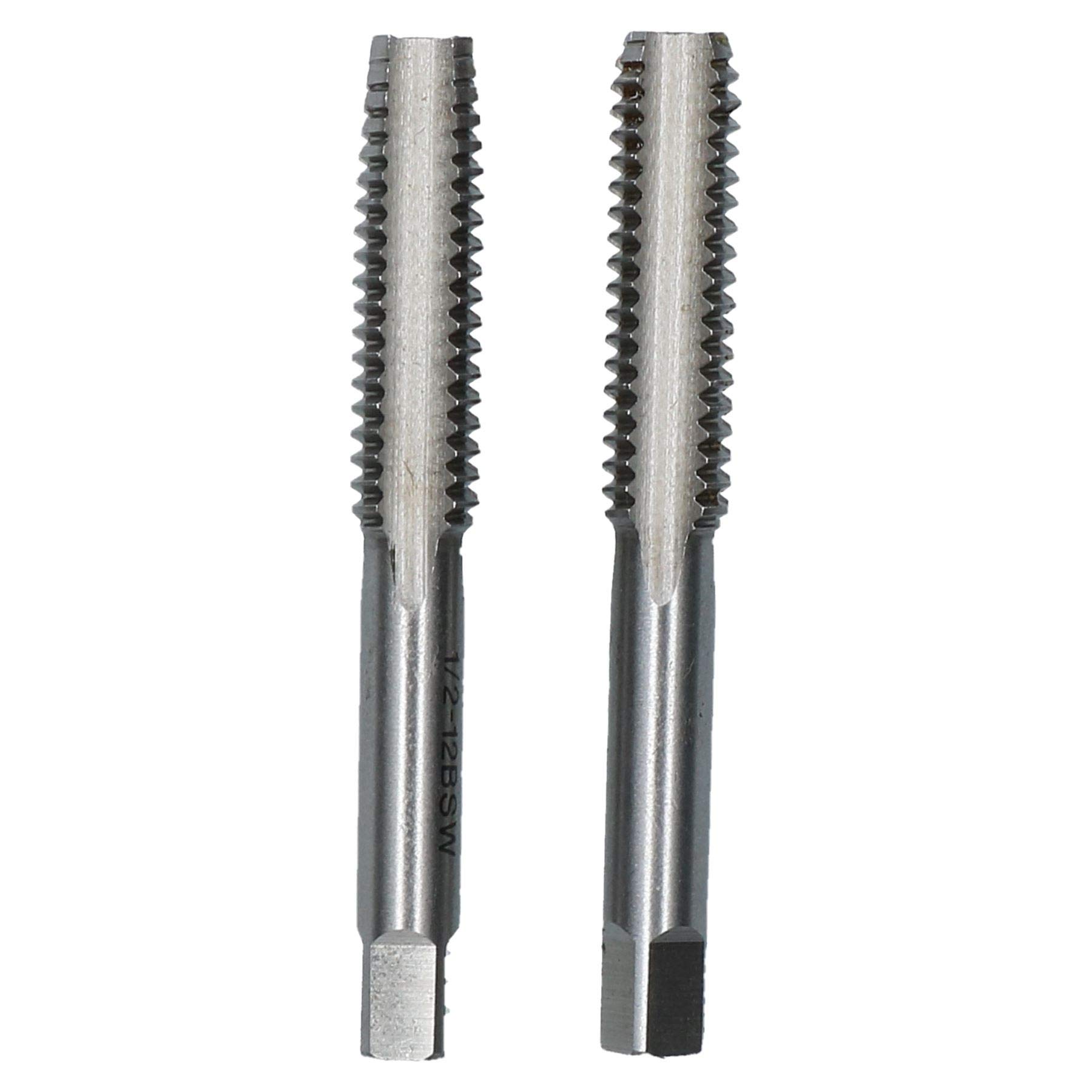 BSW British Standard Whitworth Taps British Made Quality Carbon Steel 1/8" To 2 - Foto 4