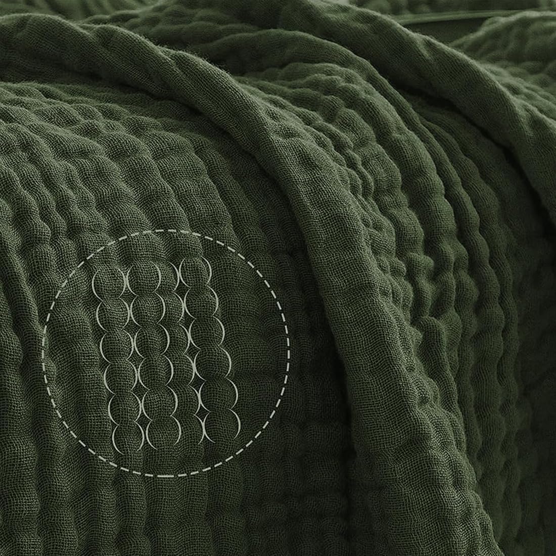 Coperta in Mussola Morbida Coperta in Mussola 150 x 200 cm Copertas in Mussolas di Cotone per Adulti Leggera Traspirante Morbida e Fresca Copertas Estiva per Letto Divano Sofa (Lavender,150*200cm)