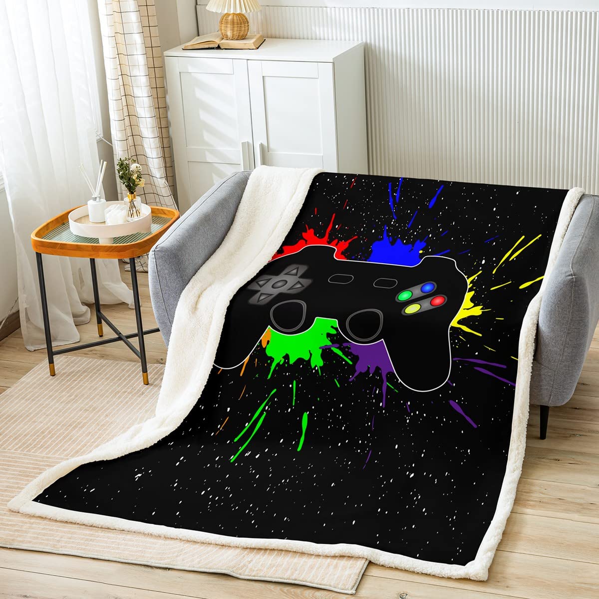 Couverture manette de jeu vidéo pour des soirées gaming tout confort