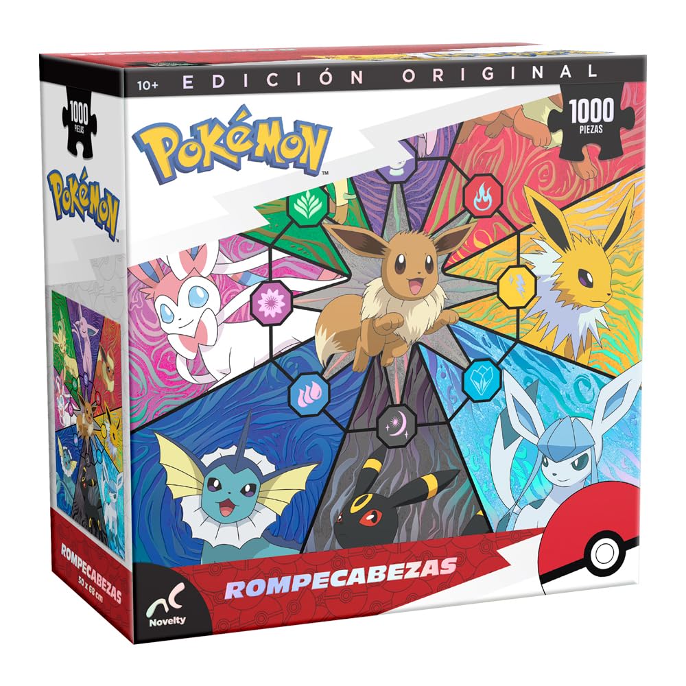 Novelty Corp Rompecabezas Edicion Original Pokemon Eevee -C- 1000 Piezas