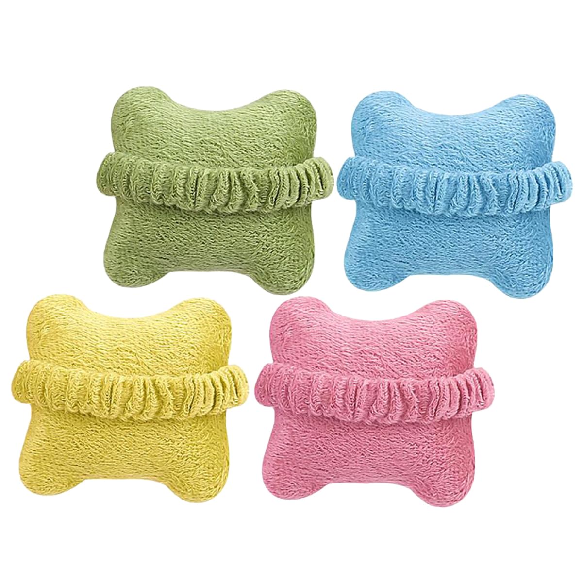 Didiseaon 4 Set Cuscini Per Poggiapolsi Mouse Ergonomico Per Computer Compatibile Con Desktop E Laptop Facile E Trasportare Giallo 4 Pezzi*4