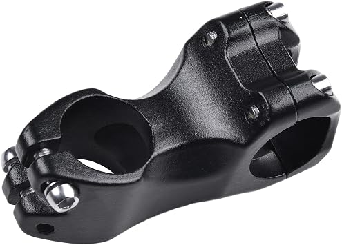 for Bicycle Handlebar Stem 31.8mm Clamp 28.6mm Fork Mountain Road for Bike,17 60mm and 80mm Black Aluminum AL6061
