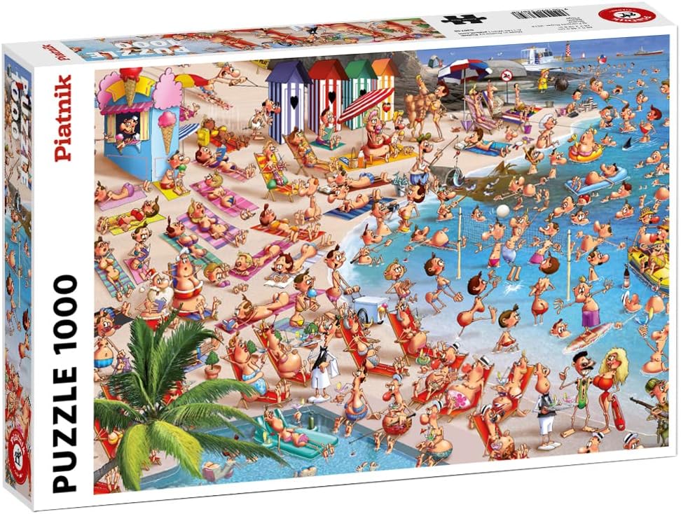 Piatnik Beach 1000 Piece Francois Ruyer Jigsaw Puzzle