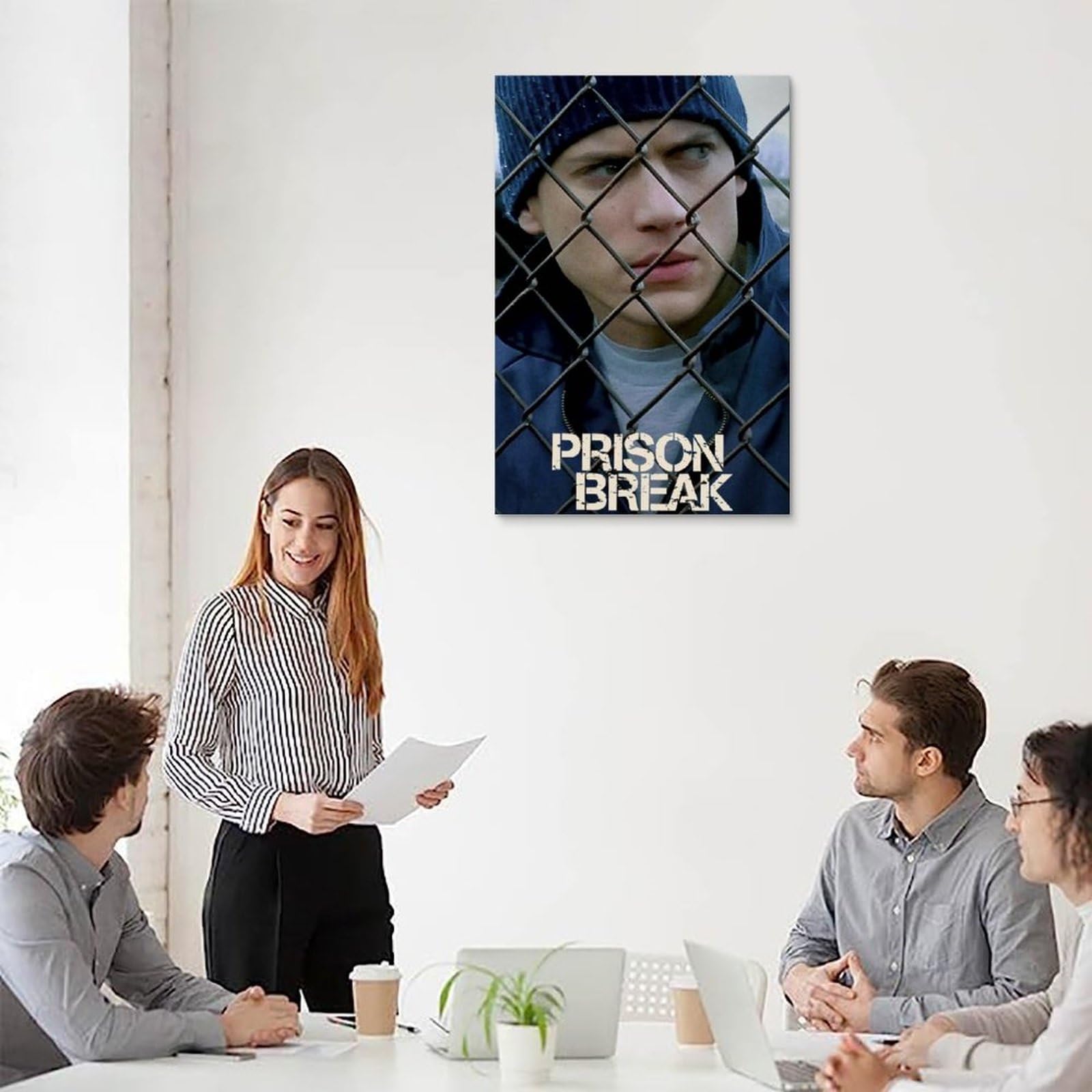 SLYASZX Breaking Bad poster canvas olieverfschilderij decoratief SLYASZX Breaking Bad poster canvas olieverfschilderij decoratief