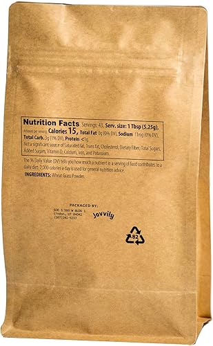 Miniatura 2 de Polvo de hierba de trigo - 8 oz - Superalimento - Sin rellenos - Batidos y batidos