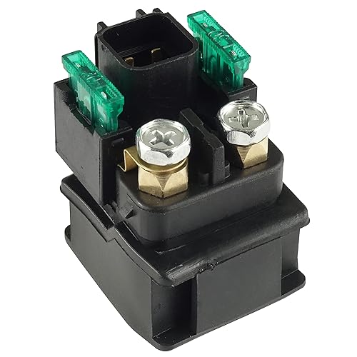 Caltric Solenoide de relé de arranque compatible con Suzuki Vl1500 Vl1500T Boulevard C90 2005 2006-2009