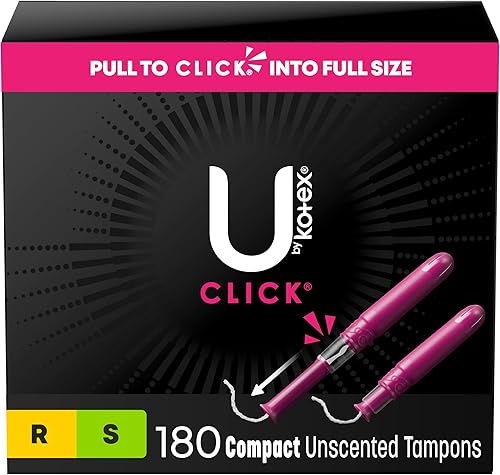 Miniatura 11 de U by Kotex Tampones, Click Compact, Super Plus Absorbency, sin perfume, 45