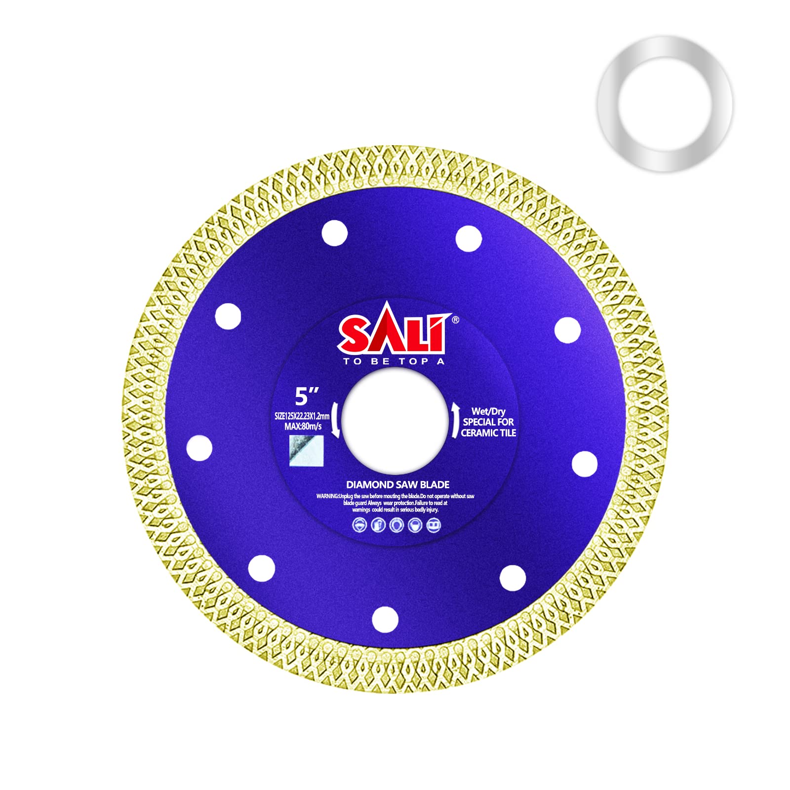 Amazon.co.jp: SALI 新登場 薄型ダイヤモンドカッター 125mm 