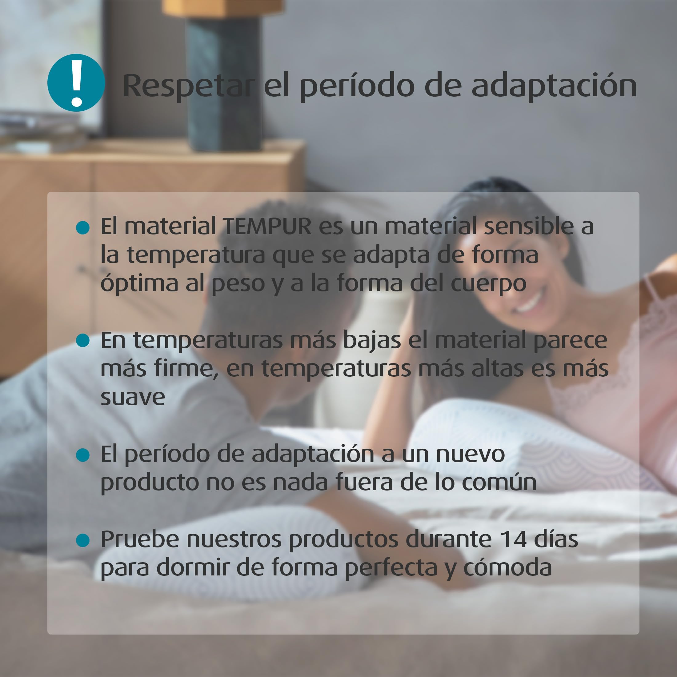 TEMPUR Almohada Ease, sensación Firme, 50 x 31 x 10/5 cm | Almohada cervical ergonómica TEMPUR de espuma viscoelástica compatible con todas las posiciones de descanso.