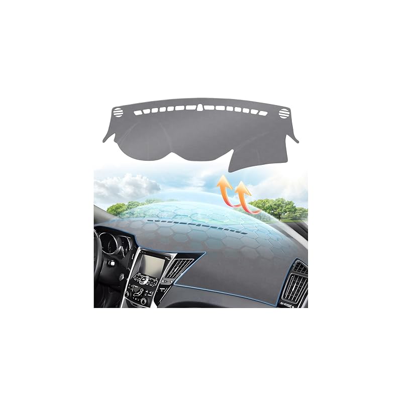 Capa Cinza para Painel CARTIST compatível com Dodge Ram 1500, 2500 e 3500 1994–1997