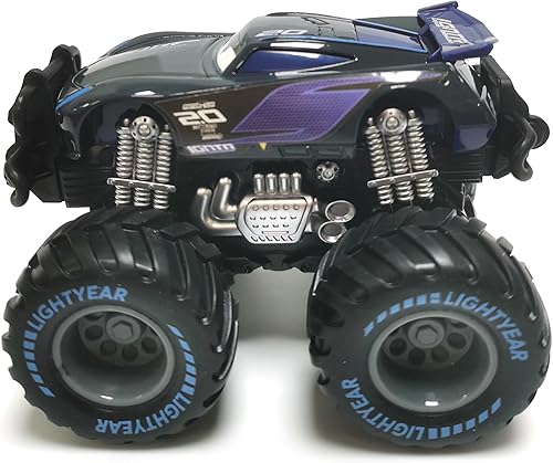 Miniatura 3 de Juguete de coche de película a escala 155 Die-Casting Car Metal Alloy Boy Kid Toy (gato de rueda grande)