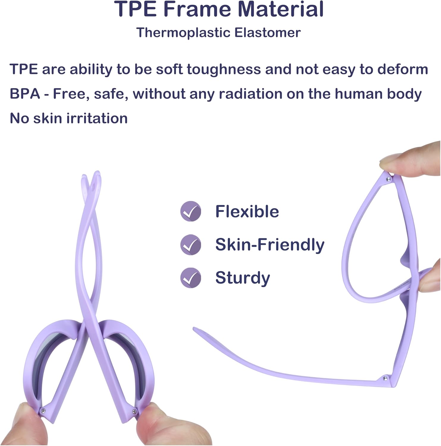 COCOSAND Kids Sunglasses with Strap Polarized Flexible Frame Soft Silicone Nose Pads for Toddler Boys Girls Ages 2-6 - Image 3