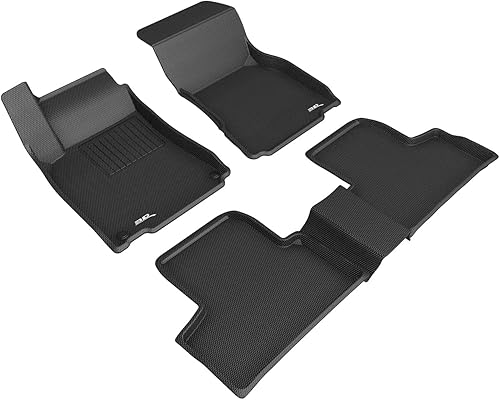 3D MAXpider - Alfombrilla de suelo para todo tipo de clima, para Mercedes-Benz GLB-Class 2020-2021, color negro