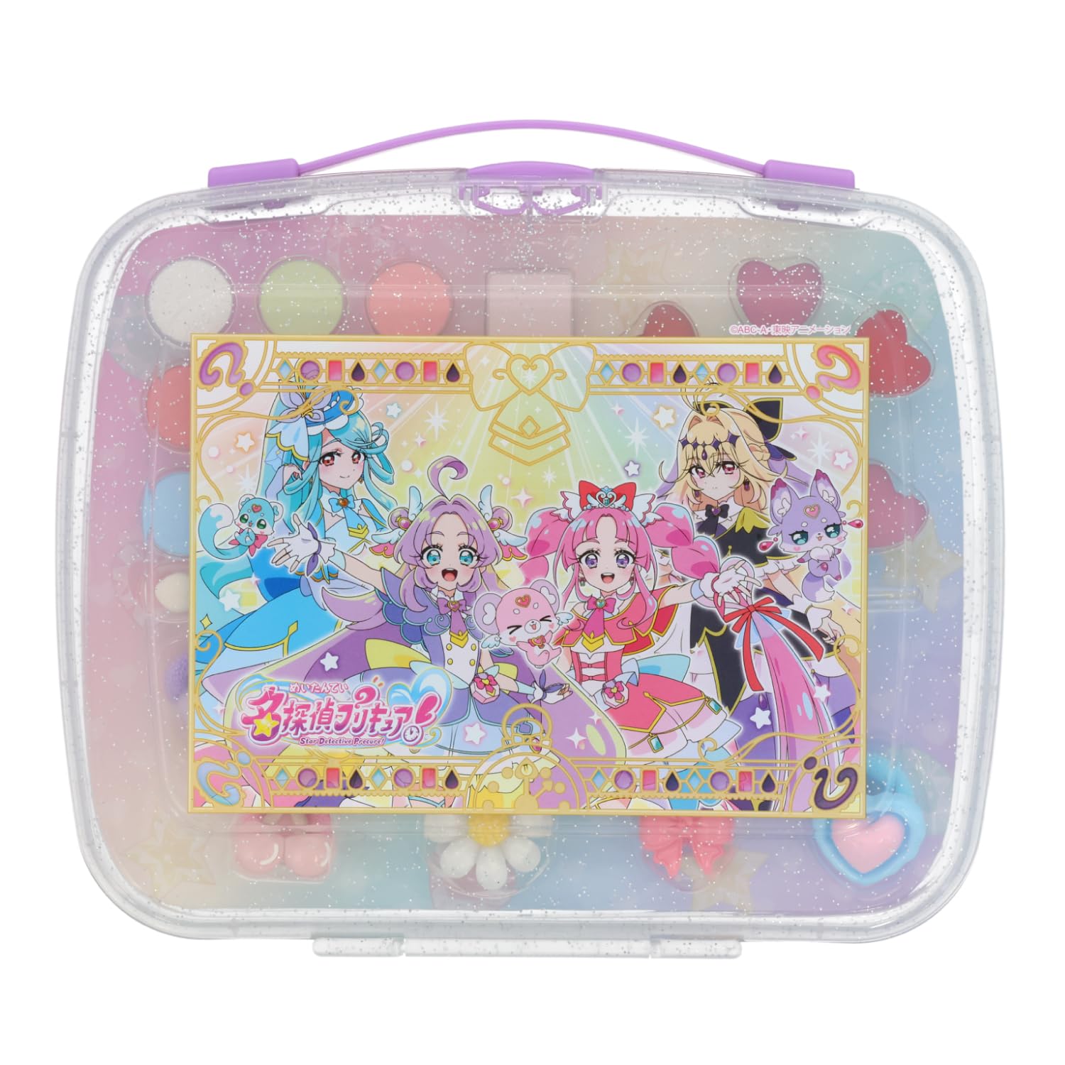 Amazon.co.jp: 名探偵プリキュア メイクパレットセット 石鹸で落とせる