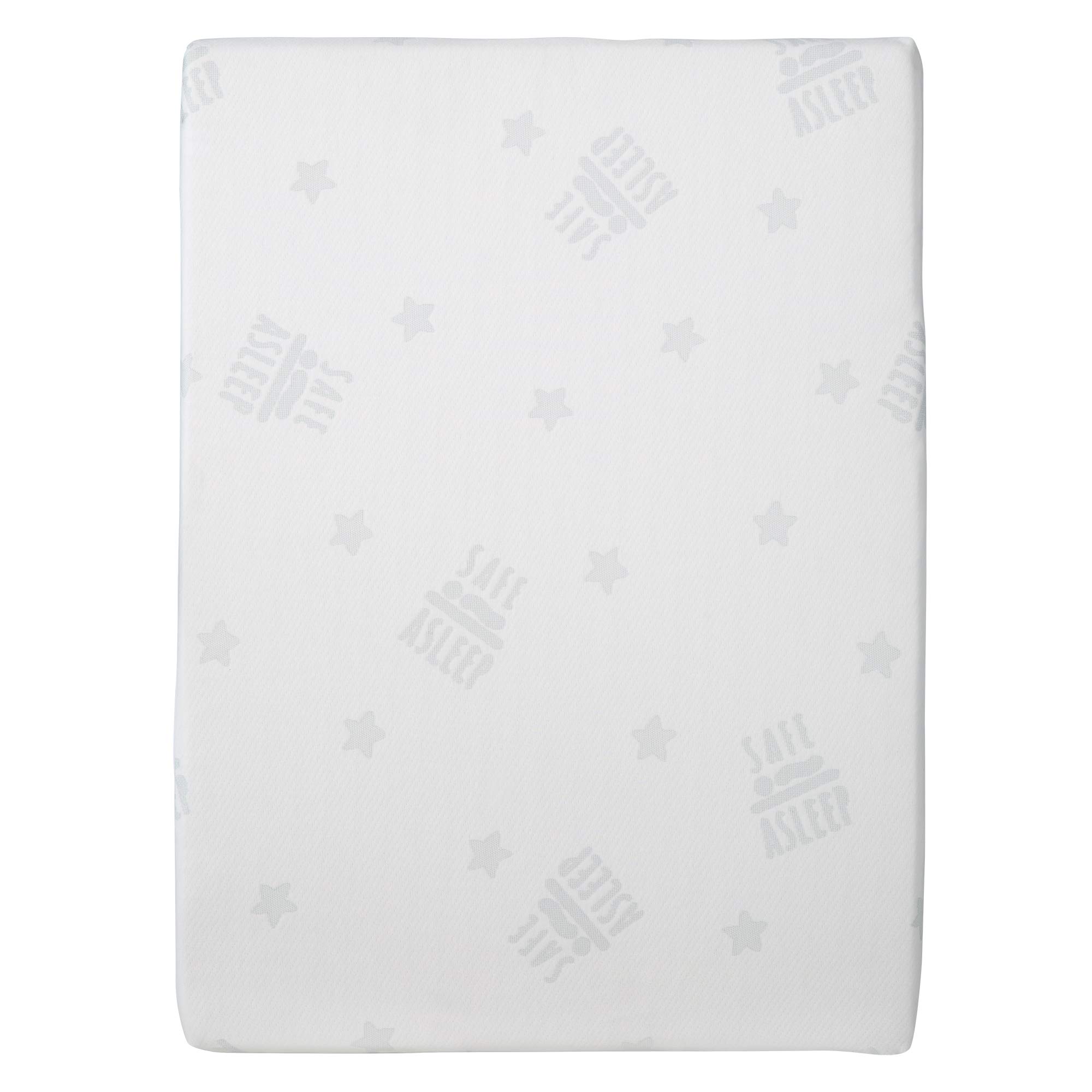 roba Materasso per Box safe asleep Air, Rettangolare, 75 x 100 cm, Rivestimento in Jacquard, Imbottito, Sfoderabile e Lavabile, con Zip, Bianco
