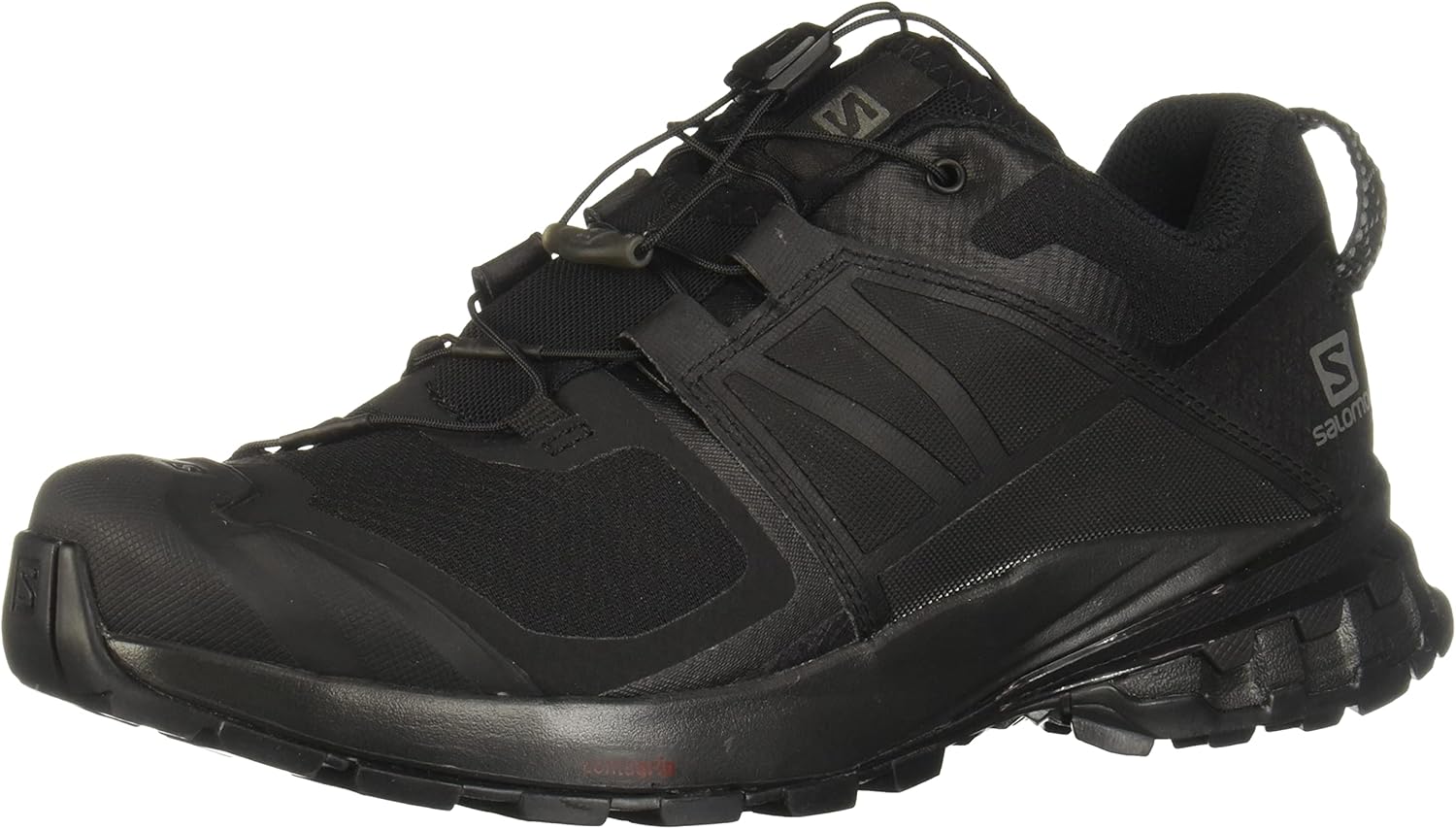 Salomon Men's XA Wild Trail Running Shoes Hiking 8 Black/Black/Black
