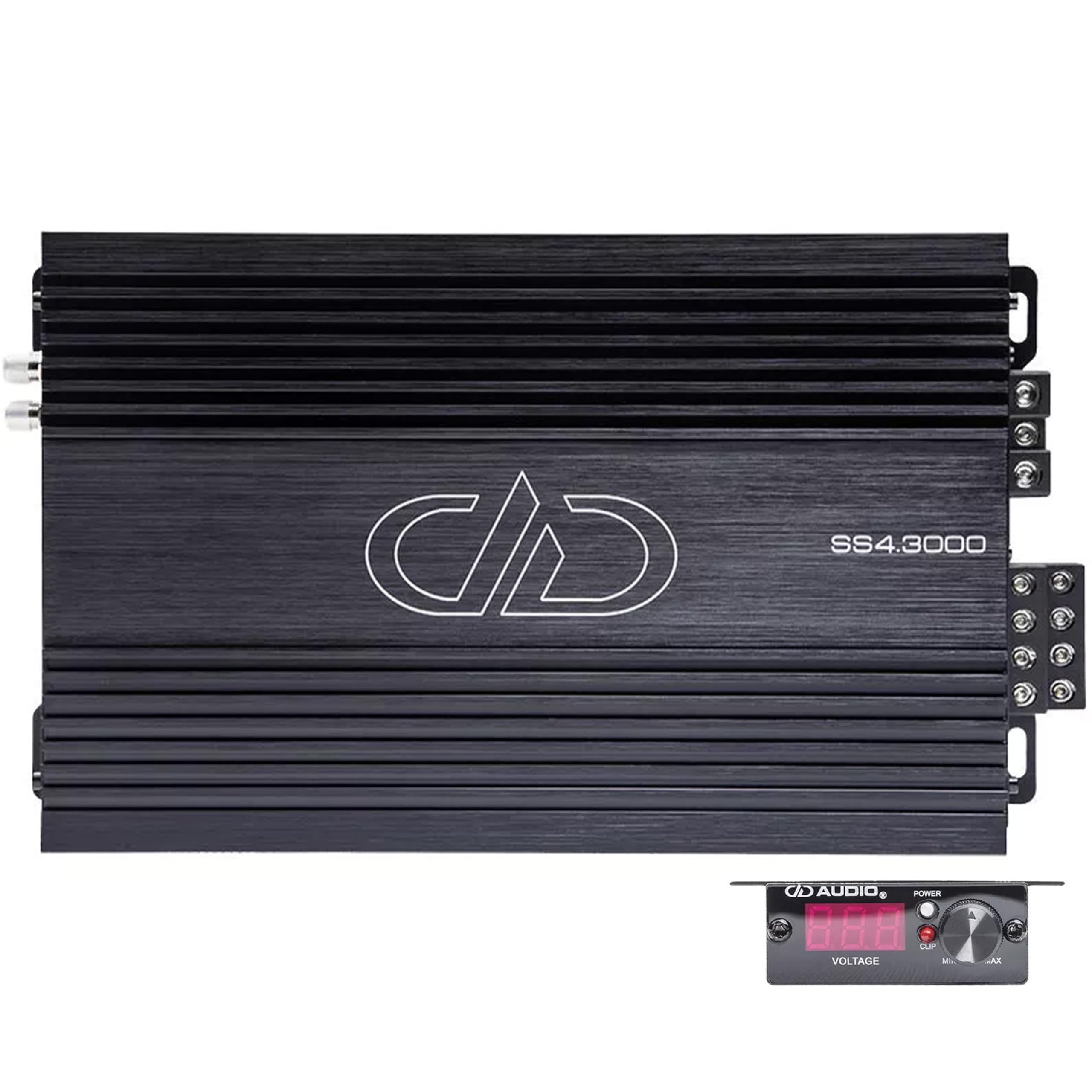DD Audio SS4.3000 4-Channel 3000W RMS Car Audio/Motorcycle Amplifier