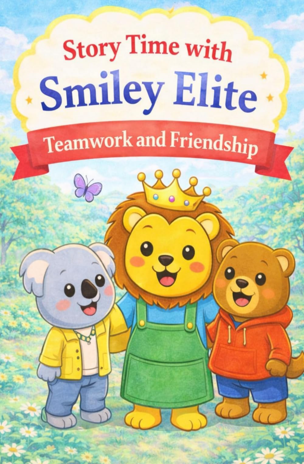 Story Time with Smiley Elite: Teamwork and Friendship: A Heartwarming Children’s Picture Book About Teamwork, Kindness, Helping Others & Working Together