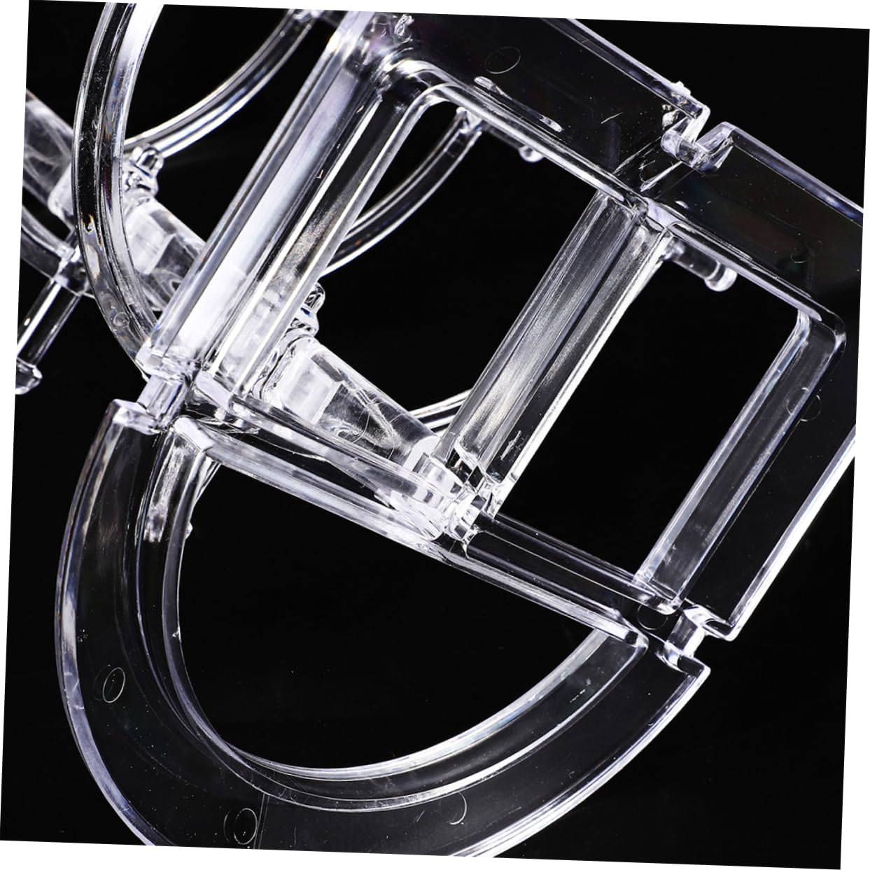 IMIKEYA 8 Stk Brillenständer Mehrschichtiger Brillenhalter brillen aufbewahren Brillenbox brillenablage Ständer für Brillenhalter Sonnenbrillen-Präsentationsständer p.s Transparent