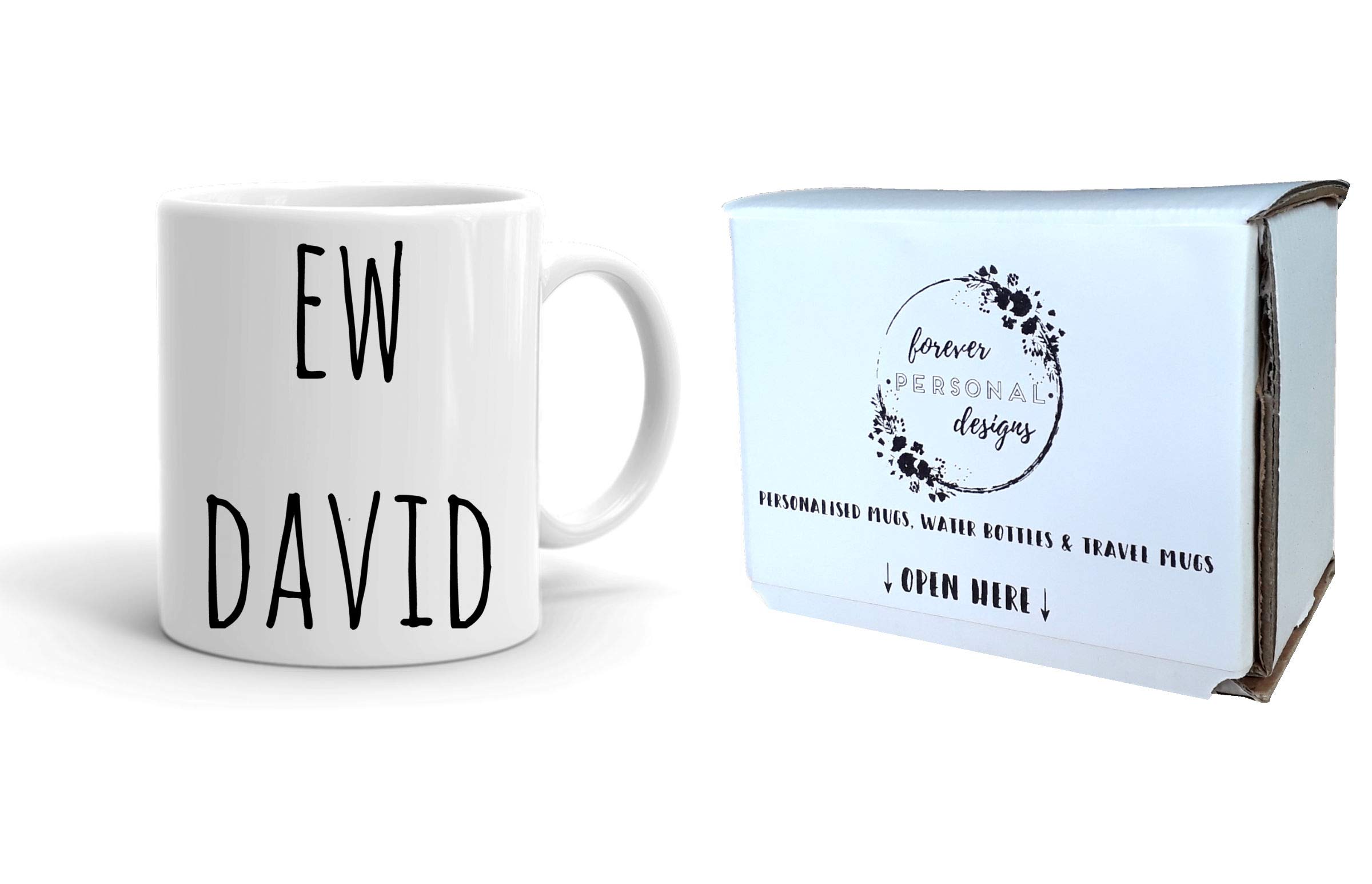 Forever Personal DesignsEw David' 11oz Mug with Gift Box