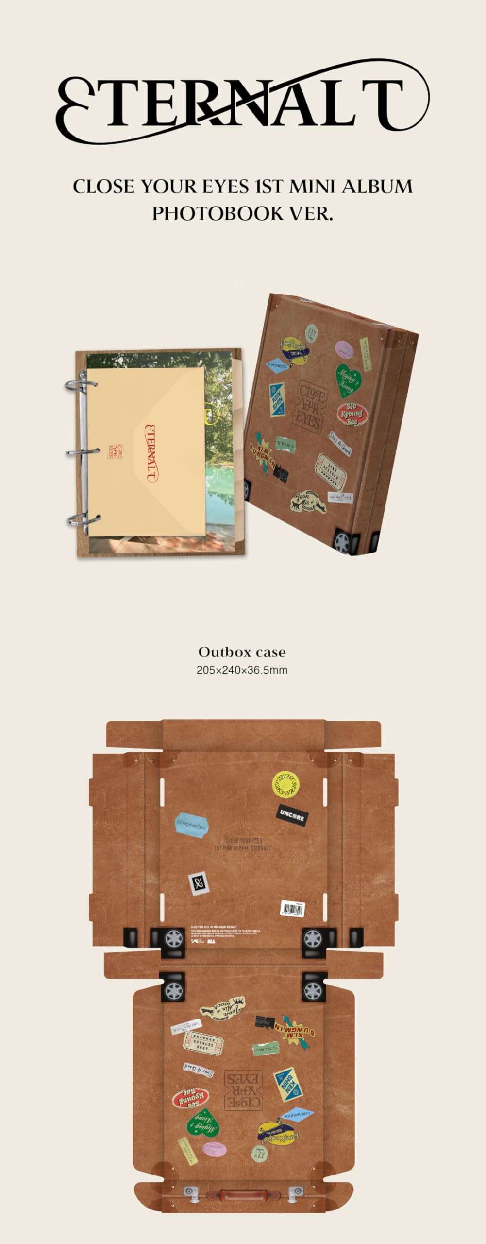 Amazon.co.jp: CLOSE YOUR EYES Eternalt [Photobook Ver.] 1st Mini