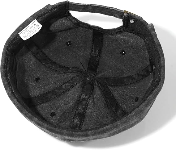 MESU Mens Docker Cap Brimless Hats Worker Sailor Cap Rolled Cuff Retro Beanie Hat