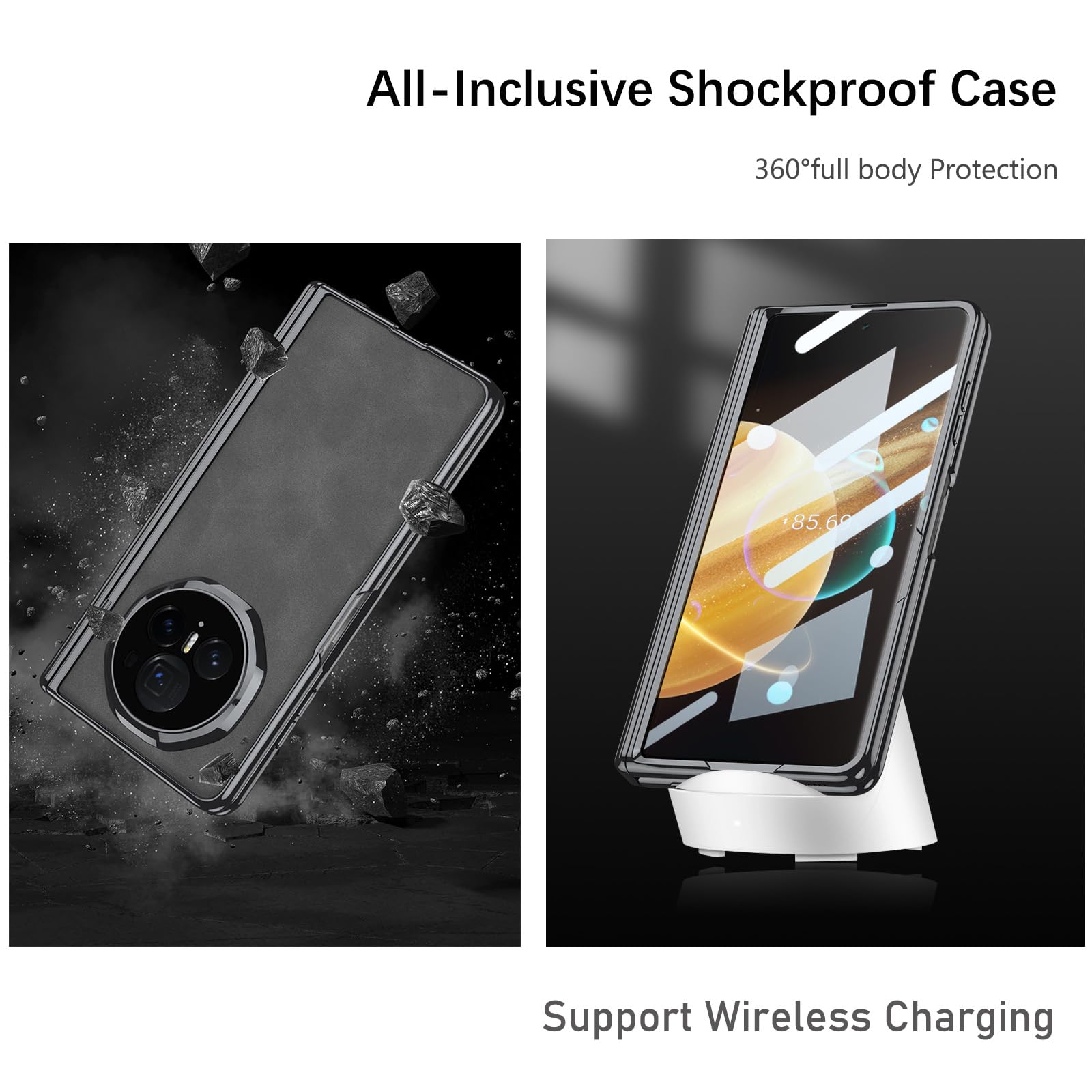 Custodia Magnetica Per Honor V3 | Protezione Completa Con Vetro Temperato, Design Innovativo E Colorati