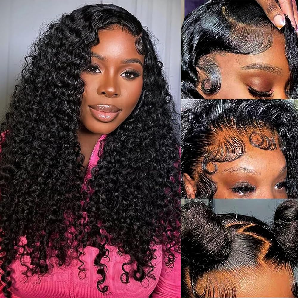 Gureimi Deep Wave Lace Front Wig