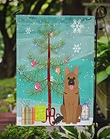 Vista 295 de Caroline's Treasures BB4243GF Bandera de jardín con texto en inglés «Merry Christmas» con texto en inglés «Merry Christmas», bandera decorativa