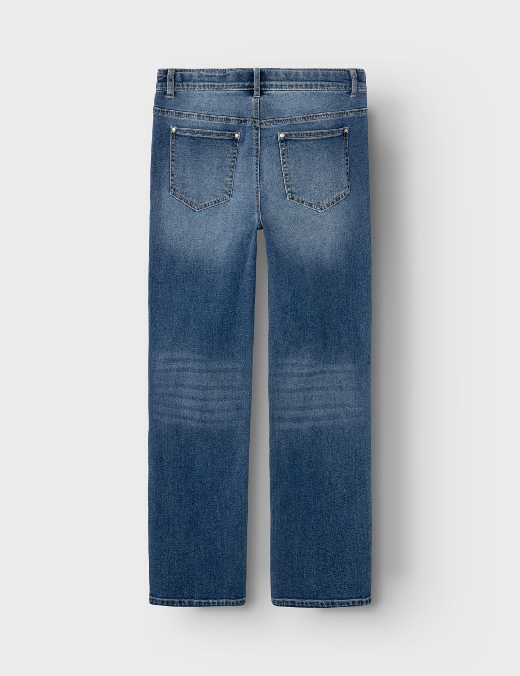 NAME IT Mädchen Gerade Jeans Nlftariannes DNM Lw Straight Pant Noos