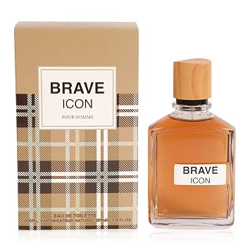 عطر Brave Icon Eau de Toilette للرجال برائحة خشبية رجالية منعشة 100 مل 3.4 أونصة سائلة