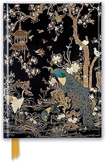 Ashmolean Museum: Embroidered Hanging with Peacock (Foiled Journal) (Flame Tree Notebooks)