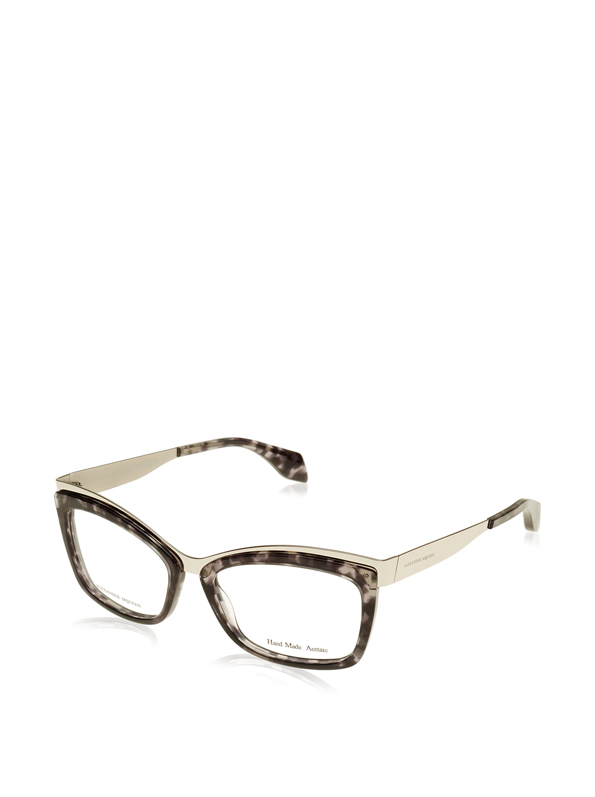 Alexander Mcqueen Women's Blue Amq 4183 Wcu 53 New Eyeglasses