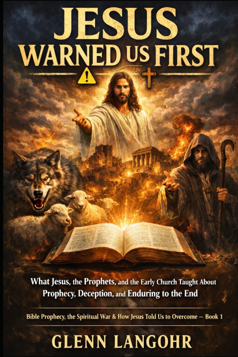 JESUS WARNED US FIRST: What Jesus, the Prophets, and the Early Church Taught About Prophecy, Deception, and Enduring to the End: 1 (Bible Prophecy, the Spiritual War & How Jesus Told Us to Overcome)