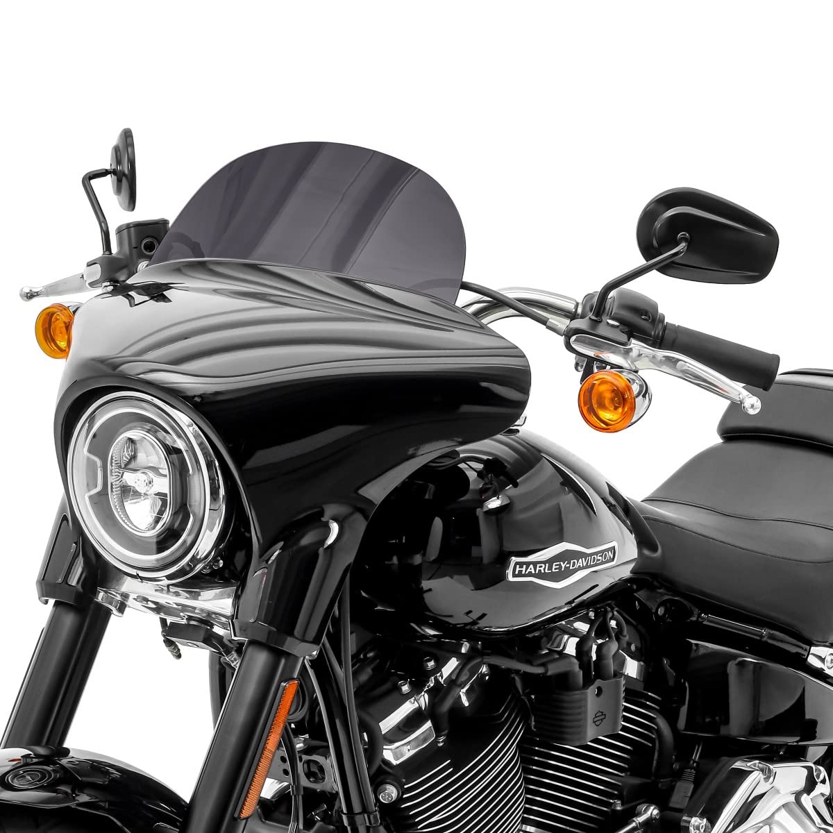 Pare-Brise pour Harley Sport Glide 18-20 Craftride M Saute Vent fumé foncé