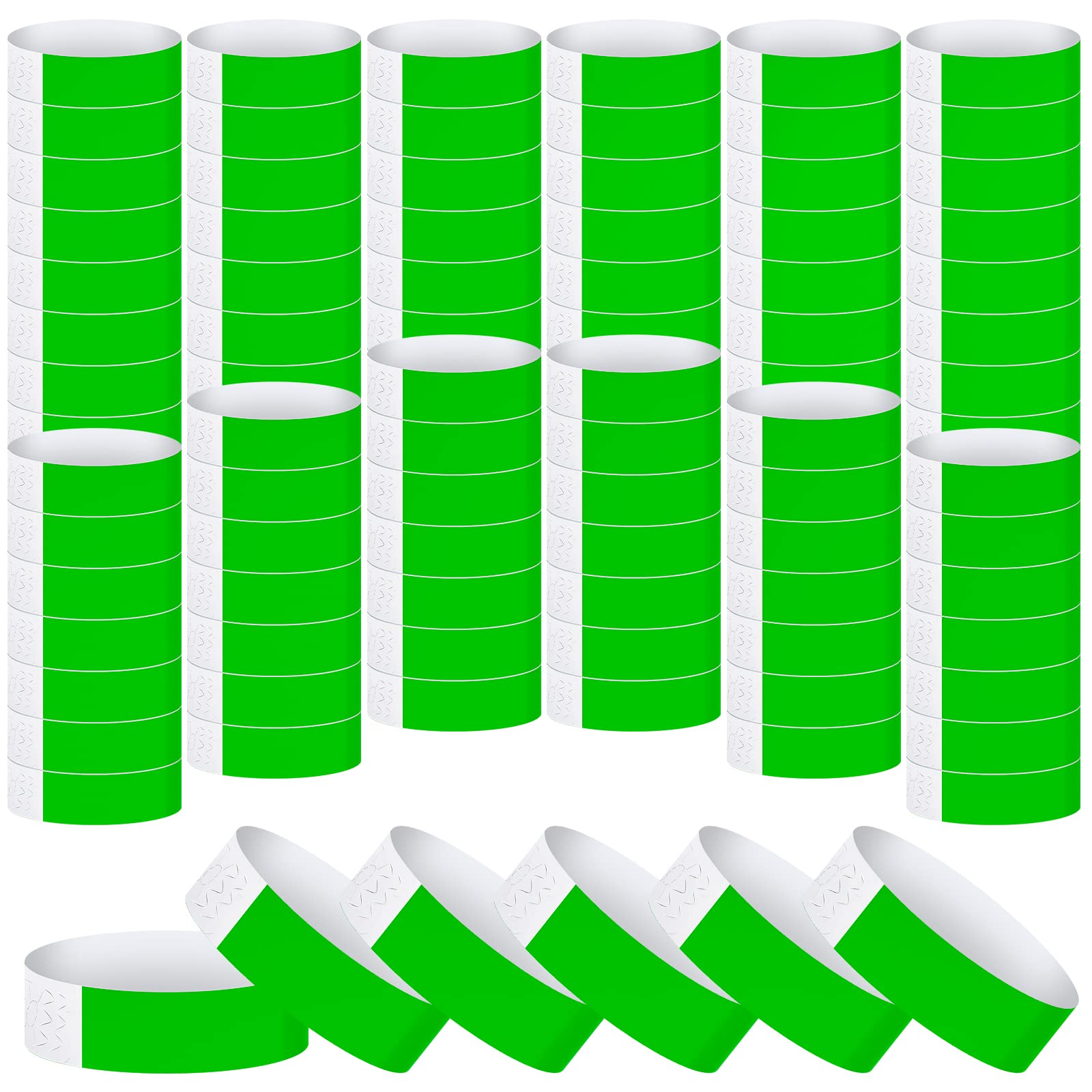 Bracelets de fête vert fluo indispensables pour sécuriser vos festivals - 6
