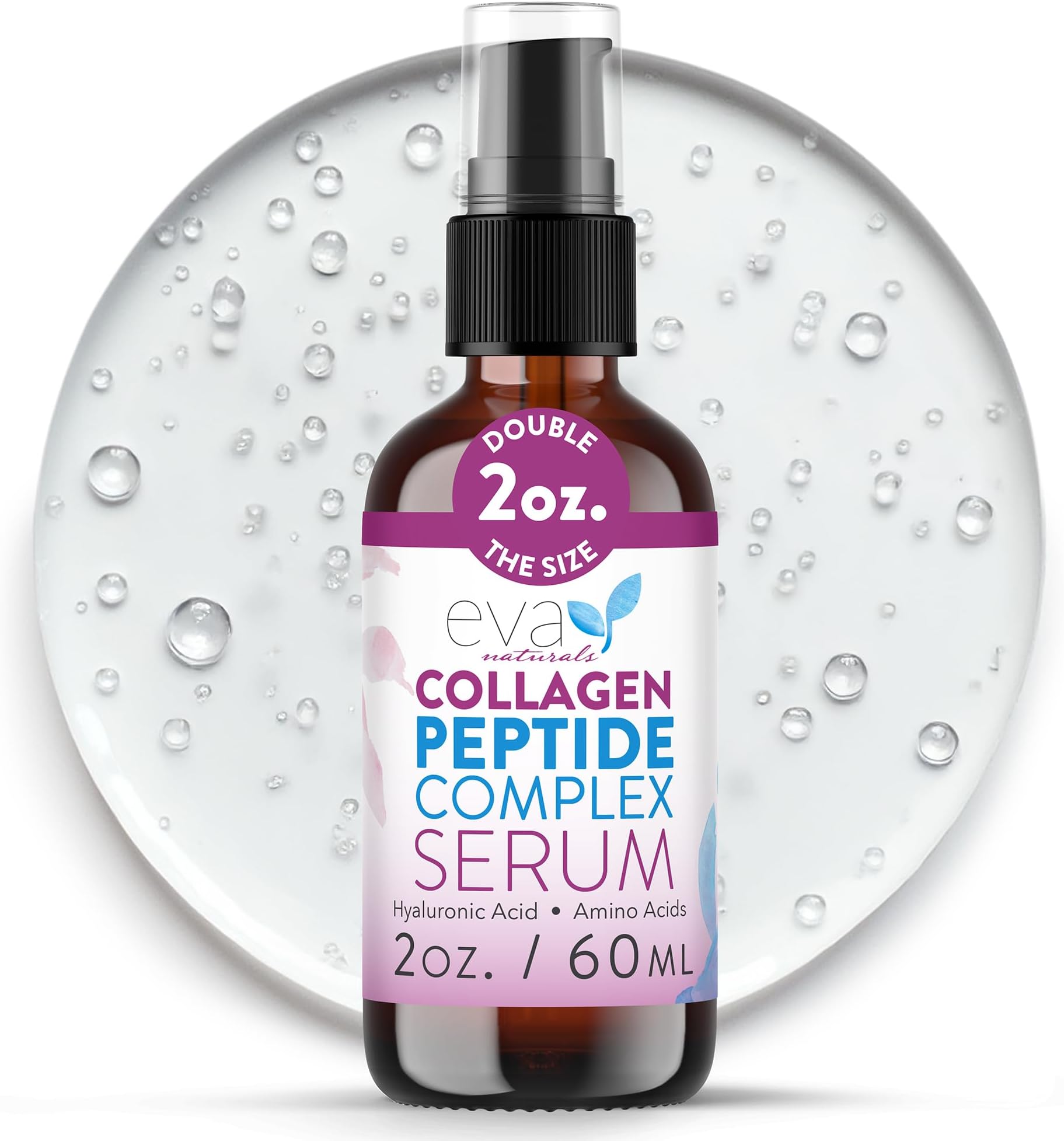 Peptide Complex Serum by Eva Naturals (2 oz)